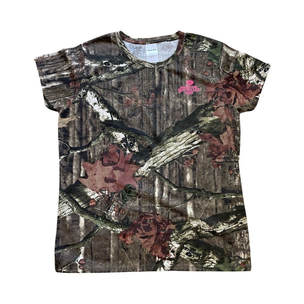 Women’s Authentic Mossy Oak Break Up Infinity T- Shirt Large NWT